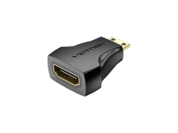 ADAPTOR video Vention, miniHDMI(T) la HDMI(M), , rezolutie 4K la 60Hz, PVC, negru, \