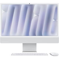 All-In-One PC Apple iMac 24 inch 4.5K Retina, Procesor Apple M4, 32GB RAM, 2TB SSD, 10 core GPU, macOS Sequoia, INT keyboard, Silver