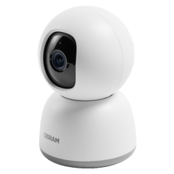 Camera 360 de supraveghere Smart+ Wi-Fi 2.4 GHz OSRAM, Pan/Tilt, senzor, 4MP CMOS, 2K QHD, 2560x1440 px, IP20