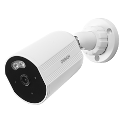 Camera de supraveghere exterior Smart+ Wi-Fi 2.4 GHz OSRAM, LAN, senzor, 4MP CMOS, 2K QHD, 2560x1440 px, IP67
