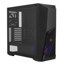 Carcasa ATX, Cooler Master, 496 x 217 x 469 mm, Ventilator 12 cm, RGB, Negru