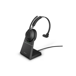 Casti cu microfon Jabra Evolve2 65, Link380a MS Mono Stand, Black