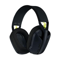 Casti gaming wireless Logitech G435 Lightspeed, Black/Neon Yellow