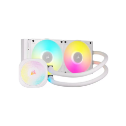 Cooler procesor Corsair iCUE LINK TITAN 240 RX RGB AIO, 240 mm, racire cu lichid, alb