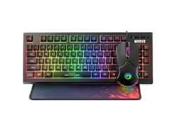 Kit gaming Tastatura, Mouse si Mousepad Marvo CM310