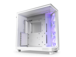 H6 Flow RGB, Compact Dual-chamber, MiddleTower, Alb