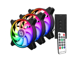 Kit ventilatoar AQIRYS Libra, 120mm RGB , 3xFan