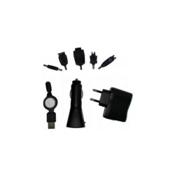 Kit incarcator Gembird MP3A-SET2T, Black