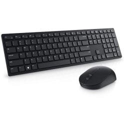 Kit tastatura + mouse wireless Dell KM55, Negru