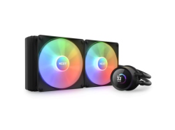Cooler CPU NZXT Kraken 280 RGB, compatibil AMD/Intel, controller ARGB, negru