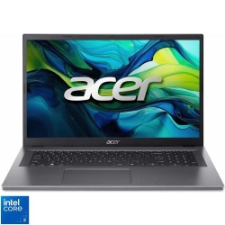 Laptop Acer 17.3'' Aspire Go 17 AG17-31P, FHD IPS, Procesor Intel® Core™ 3 N355 (6M Cache, up to 3.90 GHz), 16GB LPDDR5, 512GB SSD, Intel Graphics, No OS, Steel Gray