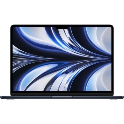 Laptop Apple 13.6'' MacBook Air 13 with Liquid Retina, Apple M2 chip (8-core CPU), 16GB, 256GB SSD, Apple M2 8-core GPU, macOS, Midnight, INT keyboard, 2022