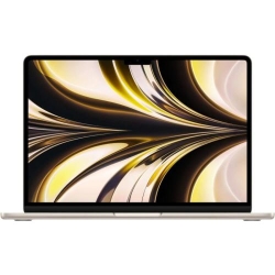 Laptop Apple 13.6'' MacBook Air 13 with Liquid Retina, Apple M2 chip (8-core CPU), 16GB, 256GB SSD, Apple M2 8-core GPU, macOS, Starlight, INT keyboard, 2022