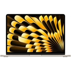Laptop Apple 13.6'' MacBook Air 13 with Liquid Retina, Apple M4 chip (10-core CPU), 24GB, 512GB SSD, Apple M4 10-core GPU, macOS, Starlight, INT keyboard, 2025