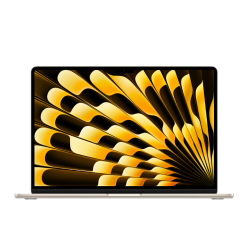 Laptop Apple 15.3'' MacBook Air 15 with Liquid Retina, Apple M4 chip (10-core CPU), 16GB, 512GB SSD, Apple M4 10-core GPU, macOS, Starlight, INT keyboard, 2025