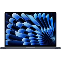 Laptop Apple 15.3'' MacBook Air 15 with Liquid Retina, Apple M4 chip (10-core CPU), 24GB, 512GB SSD, Apple M4 10-core GPU, macOS, Midnight, INT keyboard, 2025