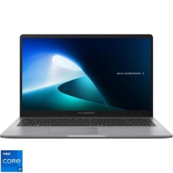 Laptop ASUS 15.6'' ExpertBook P1 P1503CVA, FHD, Procesor Intel® Core™ i7-13620H (24M Cache, up to 4.90 GHz), 16GB DDR5, 1TB SSD, Intel UHD, No OS, Misty Grey