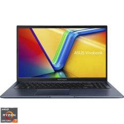 Laptop ASUS 15.6'' Vivobook 15 M1502YA, FHD, Procesor AMD Ryzen™ 7 5825U (16M Cache, up to 4.5 GHz), 16GB DDR4, 1TB SSD, AMD Radeon, No OS, Quiet Blue