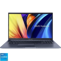 Laptop ASUS 15.6'' Vivobook 15 X1502VA, FHD, Procesor Intel® Core™ i5-13420H (12M Cache, up to 4.60 GHz), 16GB DDR4, 512GB SSD, Intel UHD, No OS, Quiet Blue