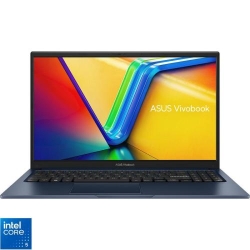 Laptop ASUS 15.6'' Vivobook 15 X1504VA, FHD, Procesor Intel® Core™ 5 120U (12M Cache, up to 5.00 GHz), 16GB DDR4, 512GB SSD, Intel Graphics, No OS, Quiet Blue