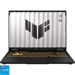 Laptop ASUS Gaming 16'' TUF F16 FX608JP, FHD+ 165Hz, Procesor Intel® Core™ i5-13450HX (20M Cache, up to 4.60 GHz), 32GB DDR5, 1TB SSD, GeForce RTX 5070 8GB, No OS, Jaeger Gray