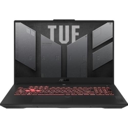 Laptop ASUS Gaming 17.3'' TUF A17 FA707NUG, FHD 144Hz, Procesor AMD Ryzen™ 7 7445HS (16M Cache, up to 4.7 GHz), 16GB DDR5, 1TB SSD, GeForce RTX 4050 6GB, No OS, Mecha Gray