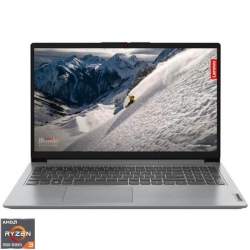 Laptop Lenovo 15.6'' IdeaPad 1 15AMN7, FHD, Procesor AMD Ryzen™ 3 7320U (4M Cache, up to 4.1 GHz), 8GB LPDDR5, 512GB SSD, AMD Radeon 610M, No OS, Cloud Grey