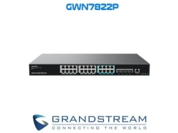 Layer 3 Managed Multi-Gigabit Network Switch, 8x 2.5GbE, 16x GbE RJ45 PoE 802.3 af/at, 30W for port 1-16, 60W for port 17-24, 360W total power budget, 2x SFP+, Internal PSU, optional redundant PSU