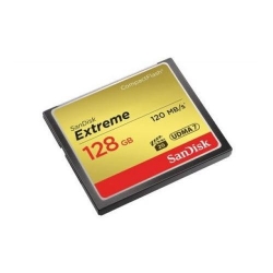 Memory Card SanDisk Compact Flash Extreme, 128GB