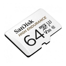 Memory Card SanDisk microSDXC 64GB, Clasa 10 + SD Adaptor