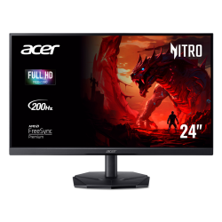 Monitor Acer Nitro KG241YX3bip 23.8'', LED, IPS, rezolutie 1920 x 1080, 1 x HDMI 2.0, 1 x DisplayPort 1.2