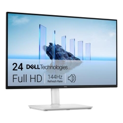 Monitor Dell 24 Plus - S2425Hsm, Full Hd (1920X1080), 144Hz, Ips, Mprt De 1Ms, Amd Freesync, 99% Srgb, Reglabil Pe Inaltime, Difuzoare Incorporate, 2 Hdmi, Garantie De 3 Ani, Alb