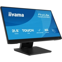 Monitor Iiyama T2254MSC-B2AG, Full HD, ecran tactil, negru, 22