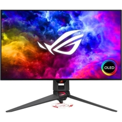 Monitor LED ASUS Gaming ROG Swift PG27AQDM 27 inch QHD OLED 0.03 ms 240 Hz HDR FreeSync Premium & G-Sync Compatible