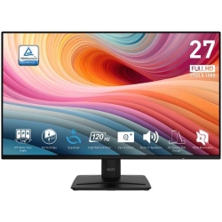 Monitor MSI PRO MP271A E2, IPS, 27 inch, Full HD, 1920 x 1080, HDMI, VGA, DisplayPort, Boxe, 120 Hz, 1ms (MPRT) / 4ms (GtG), Negru