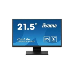 Monitor tactil LED IPS, Iiyama, 21.5 inch, FullHD, HDMI/DisplayPort