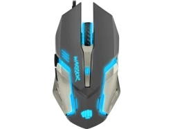 Mouse Optic Natec Fury Warrior, RGB LED, USB, Black
