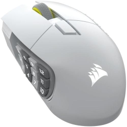 Mouse gaming Scimitar Elite SE wireless, 33000 DPI, alb