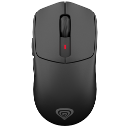 Mouse gaming wireless Gensesis Zircon 500 G2, senzor optic, interfata USB, rezolutie maxima 10000 DPI, numar butoane 6, switch mecanic Huano Purple 90M, maximum frame rate 4600 FPS, negru