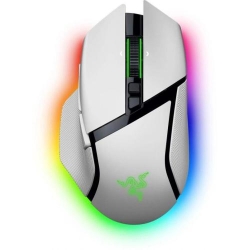 Mouse Gaming Wireless Razer Basilisk V3 Pro 35K, Bluetooth, Chroma RGB, 11 butoane programabile Alb