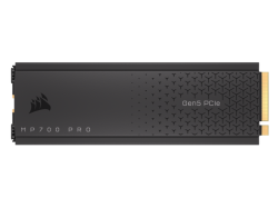 SSD Corsair MP700 PRO cu Air Cooler, 2TB, PCIe Gen 5.0 x4, NVMe, M.2, Negru