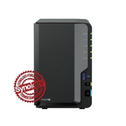 NAS Synology DS225+, 2GB, 2xHDD, 3,5