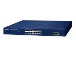 NET SWITCH 16PORT 1000M SFP/GS-2210-16T2S PLANET