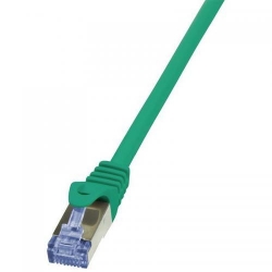 Patchcord Logilink,Cat6A, S/FTP, 7.5m, Green