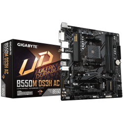 Placa de baza GIGABYTE B550M DS3H AC