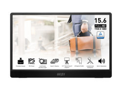 Monitor Portabil LED IPS MSI PRO MP161 15.6
