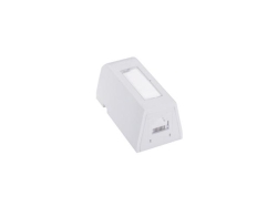 Priza aplicata Synergy Wallplate DG+ 1xRJ45 568A/B UTP PowerCat 5e, White - Molex 