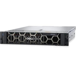 Server DELL PowerEdge R550, Rack 2U, Intel Xeon Silver 4310 12 C / 24 T, 2.1 GHz - 3.3 GHz, 18 MB cache, 120 W, 32 GB DDR4 ECC, 960 GB SSD, 8 x LFF, 2 x 1100 W, Fara sistem de operare