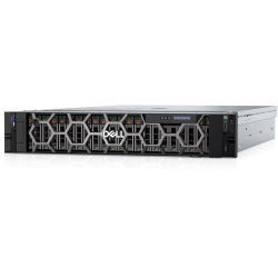 Server DELL Poweredge R7615, Rack, 2 x AMD EPYC 9354P 32 C / 64 T, 3.25 GHz - 3.75 GHz, 30 MB cache, 300 W, 32 GB DDR5 ECC, 2 x 480 GB SSD, 1100 W, Fara sistem de operare