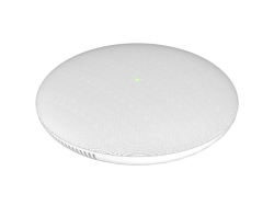 SIP intercom speaker, 3 directional mics, 8W HD speaker, 1x Ethernet 10/100 PoE, Wi-Fi, no PSU